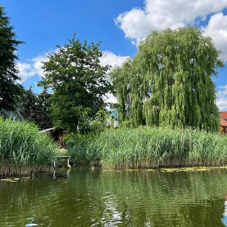 'glamping' Angelzelt Am Mit Steg Und Boot Luxussátor