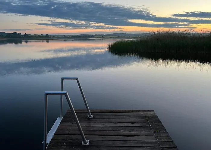 خيمة فخمة 'glamping' Angelzelt Am Mit Steg Und Boot Blankensee (Mecklenburg-Vorpommern)